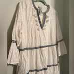 Tommy Bahama  White and Blue Dress Photo 1