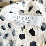 Hunter Bell Sleeveless Jensen Midi Dress Cream Black Size XS Photo 7