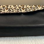 Supresa black and leopard leather handbag Brown Photo 6