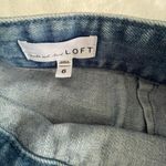 Loft new  Denim wrap Tie Skirt, Size 6 Photo 3