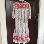 Sundance  All At Sea Floral Boho Midi Dress Size XS Photo 8