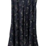 Jones New York Vintage  Maxi Skirt 16 100% Silk Wearable Art Retro Geometric Photo 0