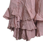 Free People Adella Slip Dress Mini Rose Lace Adjustable Ruffle Smocked S New Photo 4