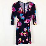 Laundry by Shelli Segal XS Faux Wrap Floral Dress Photo 2