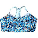Aerie  Offline Blue and Orange Sports Bra Photo 1