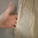 Lauren Moffatt Khaki Tube Top Mini Dress Size 0 Y2K Photo 2