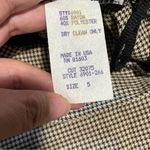 Vintage La Belle brown Houndstooth Midi Pencil Skirt W Slit Women’s‎ Size 5 Photo 5