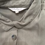 Indulge Green Buttoned Tie Front Dress 3/4 Sleeve Photo 8