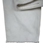 Abercrombie & Fitch  Ultra High Rise Straight Off White Belted Denim Jeans 8 29 Photo 3