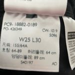 Levi's Levi’s 721 High Rise Skinny Ripped Jeans Black Women’s Size 25x30 Distressed Photo 10