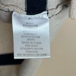 Pink Rose Size Petite Small Elbow Patch Sweater Dress Retro Striped Nautical Photo 4