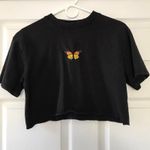 John Galt Butterfly Crop Top Photo 0