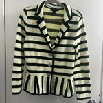 Style & Co  black & neon yellow blazer size medium, new Photo 0