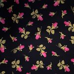 Betsey Johnson Floral Black Skirt Photo 6