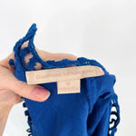 Champagne & Strawberry Lace Blouse Top in Royal Blue Size M Size M Photo 6