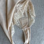 Popilush Lace bodysuit Tan Photo 4