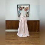 Alfred Sung Stunning New Satin Twill High Low Gown! Photo 4