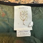 Meadow Rue Olive Green Pencil Skirt Size 8 Geo Embroidery Lined‎ Knee Straight Photo 5