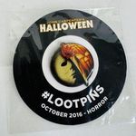 John Carpenter Halloween Michael Myers Loot Pins Enamel Pin October 2016 Black Photo 0