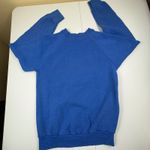 Vintage Screen Stars Deer Landscape Sweatshirt Blue Graphic Crewneck Made USA M Size M Photo 7