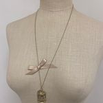 Birdcage Necklace And Earring set Gold Photo 5