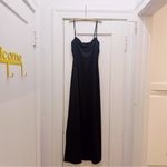 Vivienne Tam  Simple Elegant Black Maxi Dress Sleeveless Photo 1