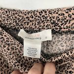 NWT Micro Animal Print patterned Wrap Midi Skirt Size‎ S Tan Photo 3