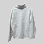 New Balance NWT Achiever Sherpa Pullover Half Zip - Sea Salt - Small Photo 2