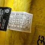 UGG  Tasman LTA Canary Yellow Puff Slippers Women’s Size 10  SKU#24220 Photo 6