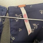 Free People  Beasley Floral Drop Waist Mini Dress in Navy Combo Photo 4