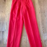 Norton Mcnaughton Vintage Norman Mcnaughton 100% virgin wool red lined trouser pant 8 Photo 10