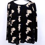 Anthropologie Bel Kazan Long Sleeve Abstract Hi Photo 6