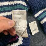 Free People NWT  Women's Kennedy Pullover Sweater oversize striped size large E5 Photo 9