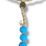 Free People  Ariana Ost The Webber Strand Necklace Turquoise Blue NWT Bohemian Photo 9