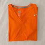 Nike Orange V Neck T-shirt Photo 2
