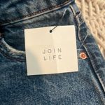 ZARA  MID RISE RELAXED JEAN SHORT NWT Size 0 Photo 6