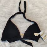 Swim Systems Black Maroon Bikini Top Swimsuit Size Small NWT #7318 Brown Photo 2