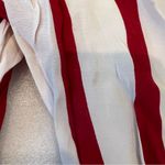 House of Harlow 1960 Red and White Striped Jumpsuit Size M Photo 6