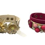NEW YORK & COMPANY SET OF TWO BRACELETS – SNAP CUFFS Pink Photo 7