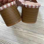 Olivia Miller  Pink Gingham Bow Mules Photo 3