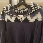 The Great ππ The Fleece Half Zip Pullover ~ Navy Canyon Geo 1 NWT Photo 11