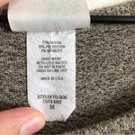 Freeloader Knit Brown Gray Lightweight Knee Length Shift Sweater Dress Photo 3