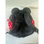 Disney Minnie Mouse Backpack  Mini Travel Purse Black Red Polka dot Bows Ears Photo 4