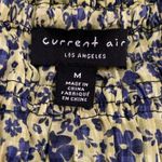 Current Air  Anthropologie Green Blue Floral Tiered Mini Skirt Womens Size Medium Photo 1