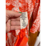 Free People  First Kiss Boho Flowy Maxi Dress in Orange and White Floral Print Photo 3