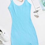 SheIn Qutie Split Hem Rib-knit
Bodycon Dress Photo 0