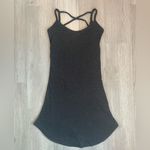 Chaser  Ribbed Stretchy Mini Dress – Size Small (Charcoal Black) Photo 1