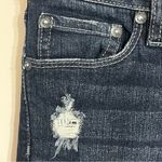 Women’s Bull Head Laguna Bootcut Jeans Distressed Dark Wash‎ Size 5 Short Blue Photo 1