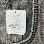 Free People NWT  Loving Good Vibrations Black Distressed Jean Shorts Size 28 NEW Photo 9