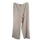 Madewell  The Easy Pull On Pant 100% Linen Oat Beige Capsole Office Womens Medium Photo 1